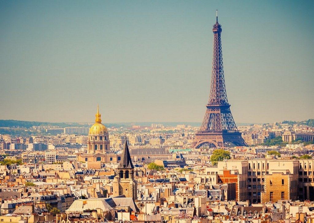 Expensive holiday destination Paris Eiffel Tower