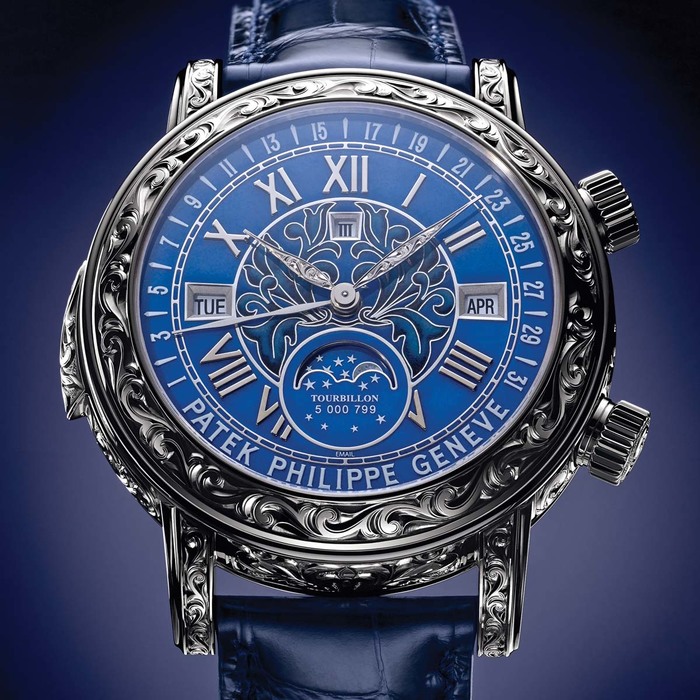 Patek Philippe Sky Moon Tourbillon Reference 6002 expensive watches